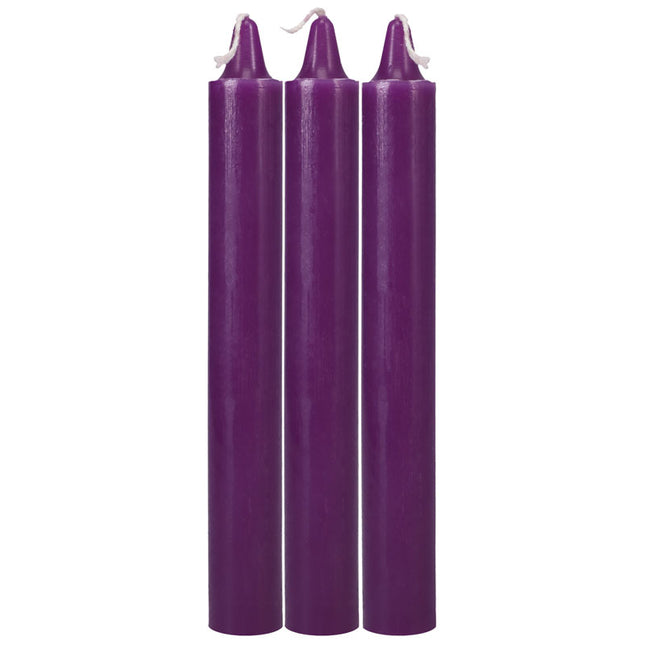 Doc Johnson Japanese Drip Candles - Purple (3 Pack)