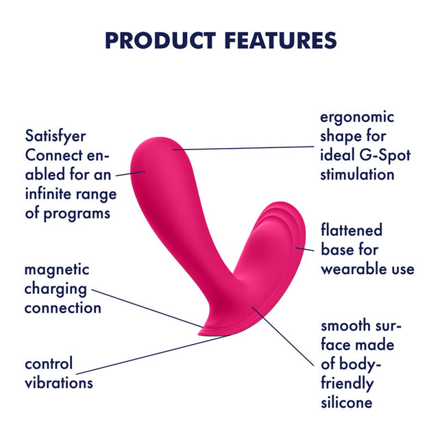 Satisfyer Top Secret Wearable Vibrator with App