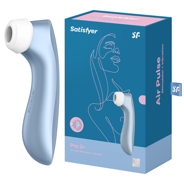 Satisfyer Pro 2 Plus 6.5 Inch Air Pulse Clitoral Stimulator