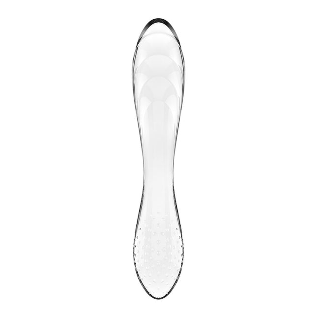 Satisfyer Dazzling Crystal Glass Double Ended Dildo