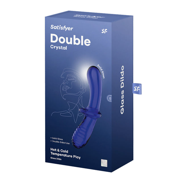 Satisfyer Double Crystal Glass Double Ended Dildo