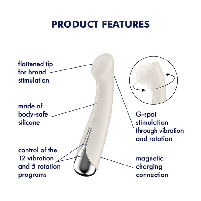 Satisfyer Spinning G Spot 1 | Rotating G Spot Vibrator