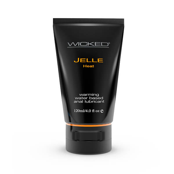 Wicked Jelle Heat Warming Water Based Anal Lubricant 120 ml