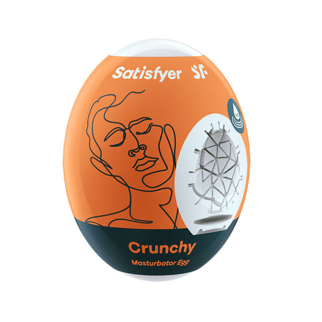 Satisfyer Male Masturbator Egg - Crunchy