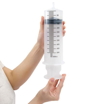 Hand Holding 550ml Capacity Enema Syringe