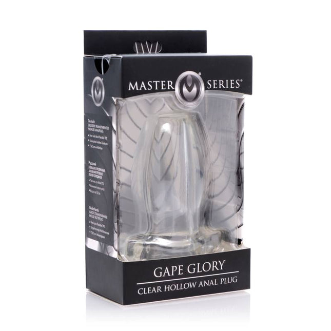 Master Series Gape Glory Hollow Anal Plug