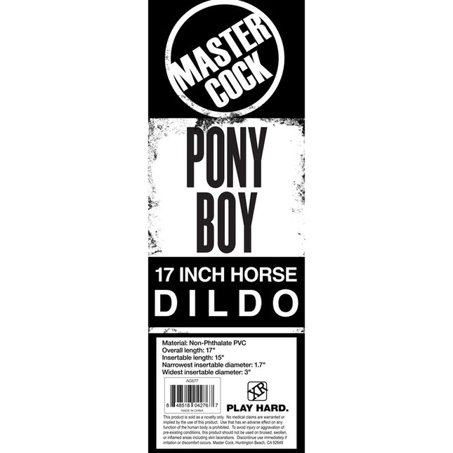 Master Cock 17 Inch Horse Dildo