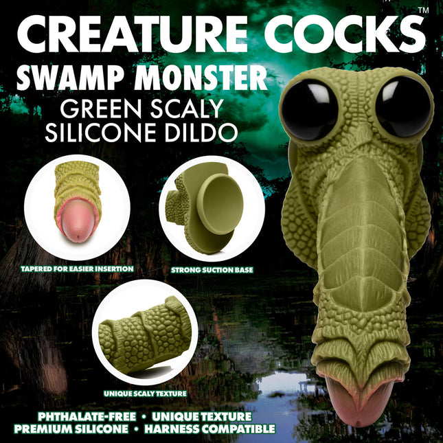 Creature Cocks Swamp Monster Fantasy Dildo