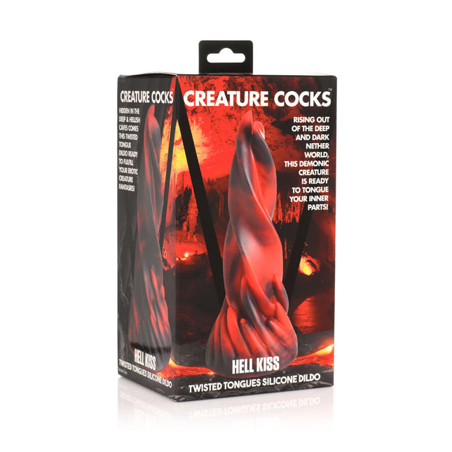 Creature Cocks Hell Kiss Red Fantasy Dildo