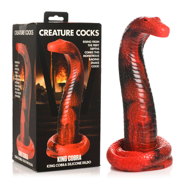 Creature Cocks King Cobra Silicone Fantasy Dildo