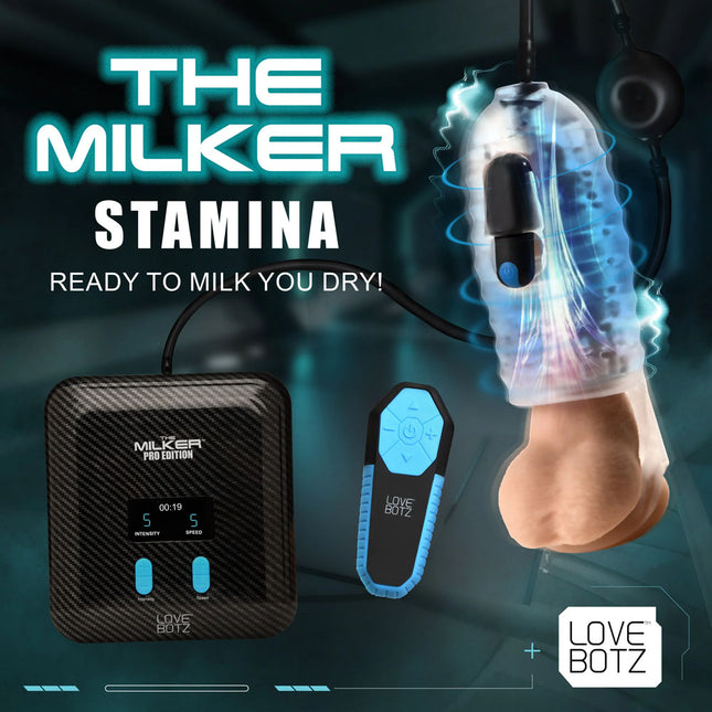 LoveBotz The Milker Stamina Male Masturbator