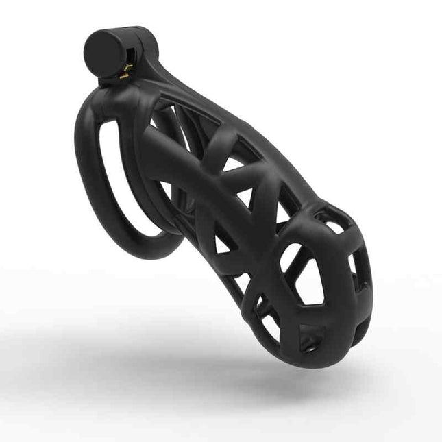 Adjustable Black Standard Chastity Cage