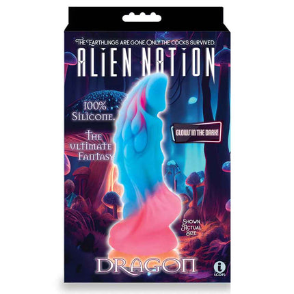 Alien Nation - Glow Dragon Dildo Box Only