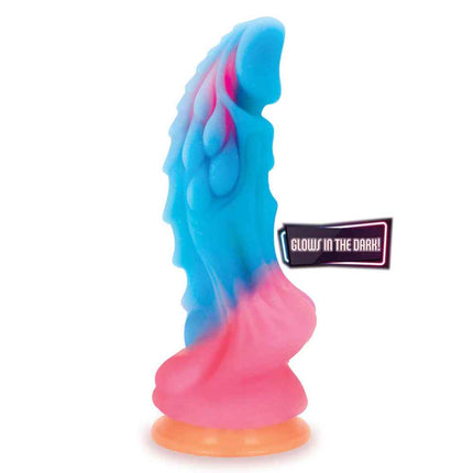 Alien Nation - Glow Dragon Rainbow Dildo