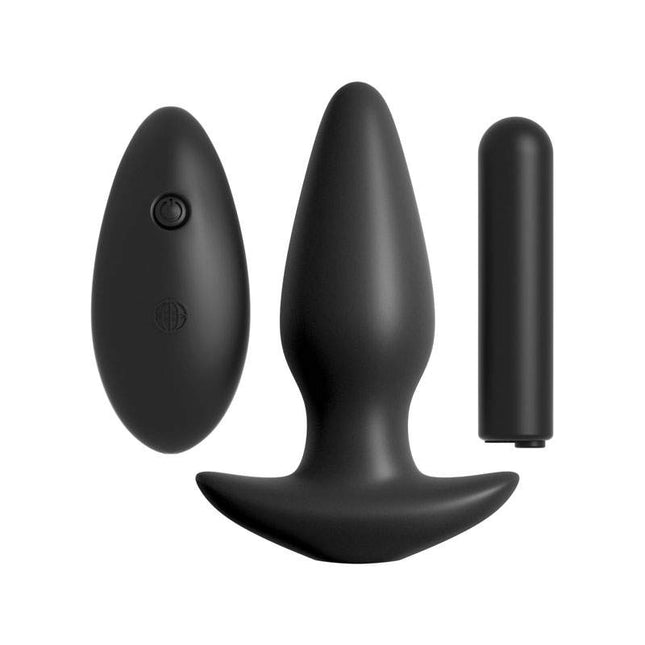 Anal Fantasy Collection Remote Control Silicone Plug Front View