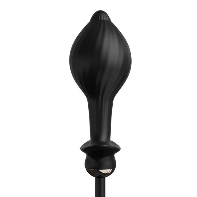 Anal Fantasy Elite Auto Throb Inflatable Vibrating Plug Rear View Inflated