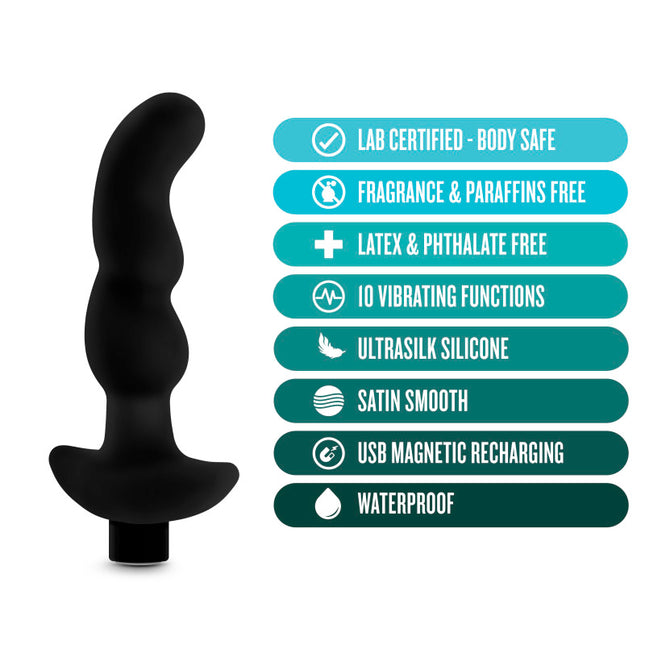 Anal Adventures Platinum Vibrating Prostate Massager