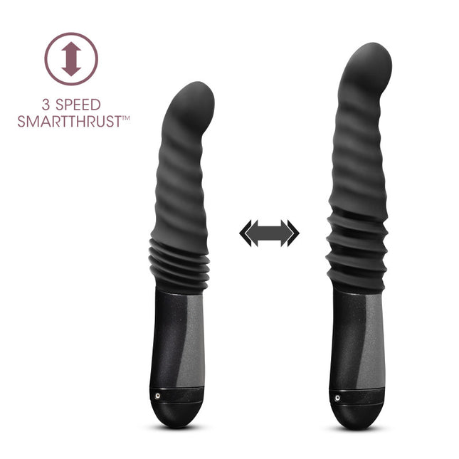 Temptasia Lazarus Black Thrusting Dildo