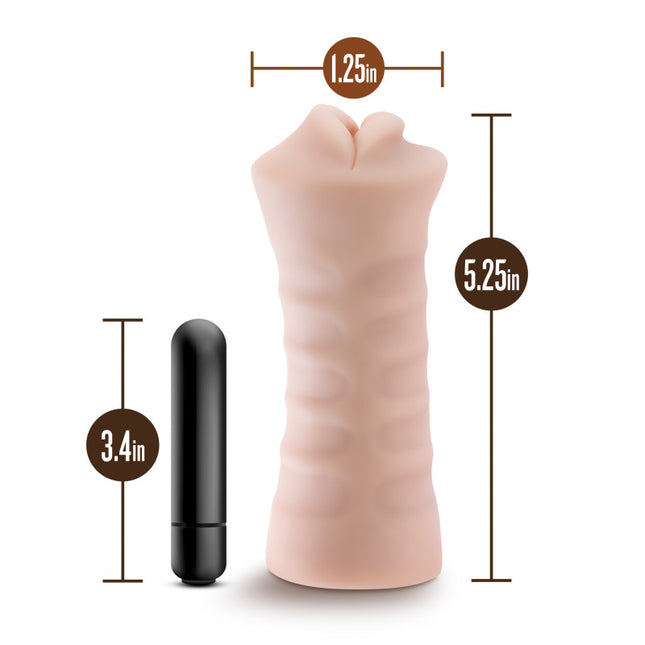 M for Men - Skye Vibrating Mouth Stroker