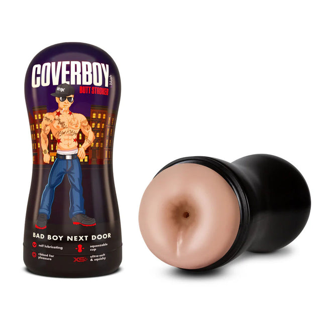 Loverboy Bad Boy Next Door - Flesh Male Ass Stroker