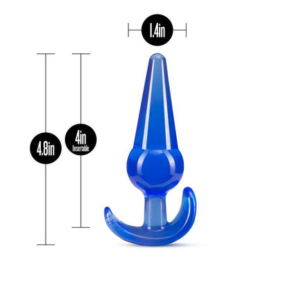 B Yours Blue Large Anal Plug Size Chart