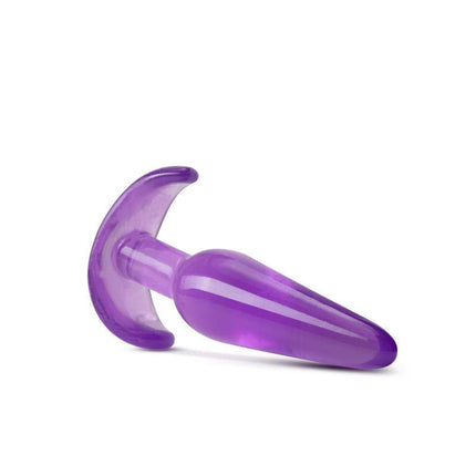 B Yours Purple Slim Anal Plug Side Angle