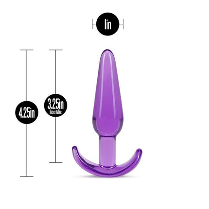 B Yours Purple Slim Anal Plug Size Chart