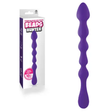 Beads Hunter - Purple Anal Beads with Case