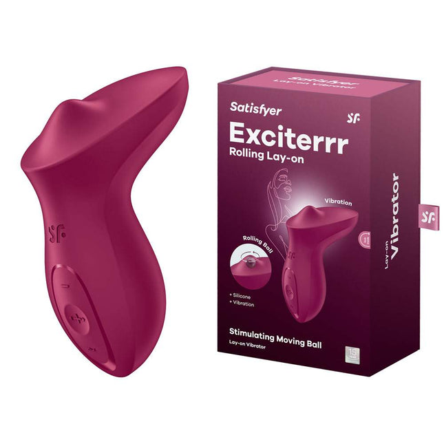 Berry Satisfyer Exciterrr Clit Stimulator Exciterr with Box