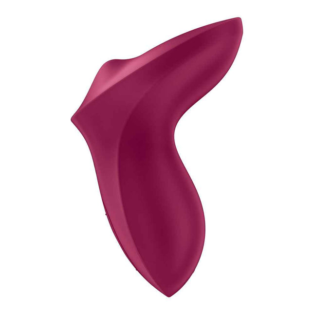 Berry Satisfyer Exciterrr Clit Stimulator Side View