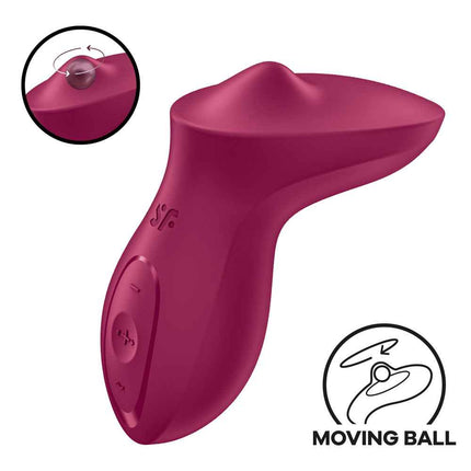 Berry Satisfyer Exciterrr Clit Stimulator with Rolling Ball