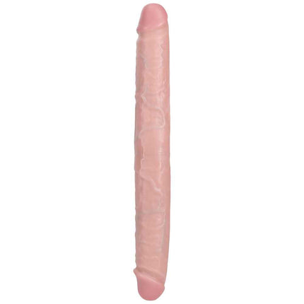 Big REALROCK 14 Inch Thick Double Dildo - Flesh