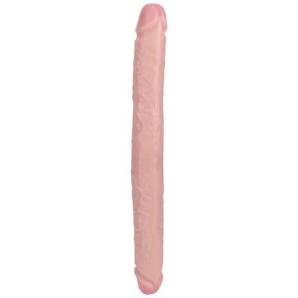 Big REALROCK 16 Inch Thick Double Dildo - Flesh