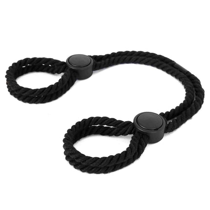 Black Bondage Ankle and Wrist Rope