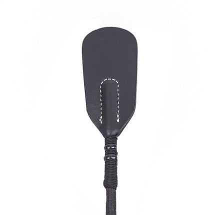 Black Leather Whip Paddle