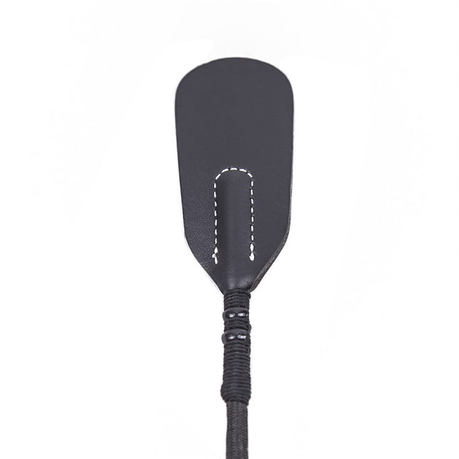 Black Leather Whip Paddle