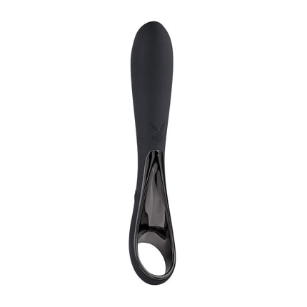 Black Playboy Pleasure Ollo Finger Vibrator