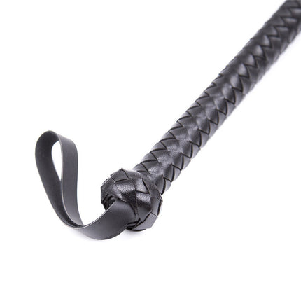 Black Spanking Whip Handle