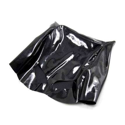 Black Vinyl Cat Hood