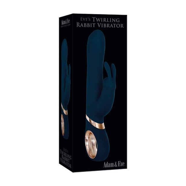 Blue Adam & Eve Twirling Rabbit Vibrator Case Only