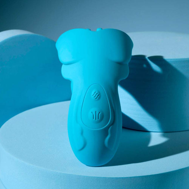 Blue Evolved SPREAD YOUR WINGS Butterfly Vibrator Rear View