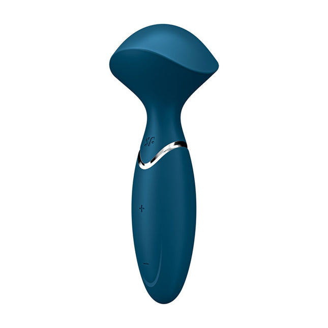 Blue Satisfyer Mini Wander USB Rechargeable Massage Wand