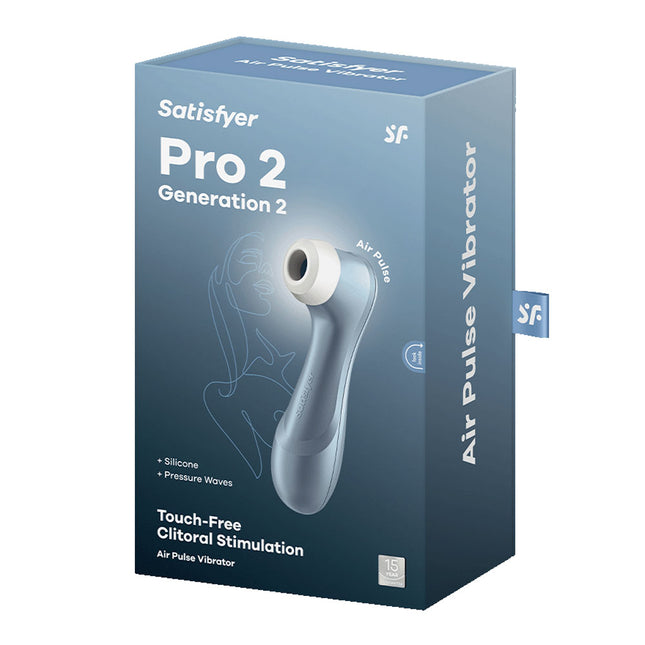 Blue Satisfyer Pro 2 Next Generation Clitoral Stimulator Box Only