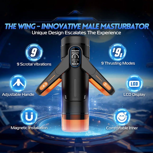 CyberSkin The Wing Vibrating Masturbator