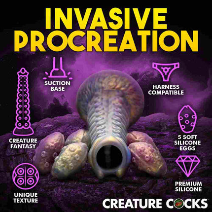 Creature Cocks Deep Invader Fantasy Dildo Features