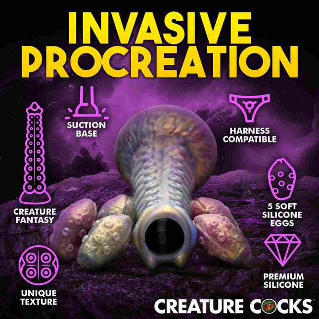 Creature Cocks Deep Invader Fantasy Dildo Features