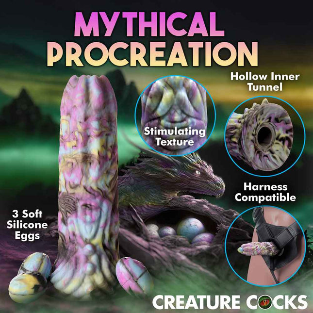 Creature Cocks Dragon Spawn Dildo with Harness