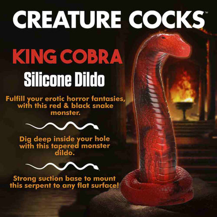 Creature Cocks King Cobra Silicone Fantasy Dildo