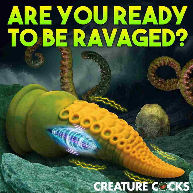 Creature Cocks Monstropus 2.0 Vibrating Tentacled Monster Silicone Dildo Vibrator