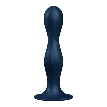 Dark Blue Satisfyer Double Ball-R Anal Plug